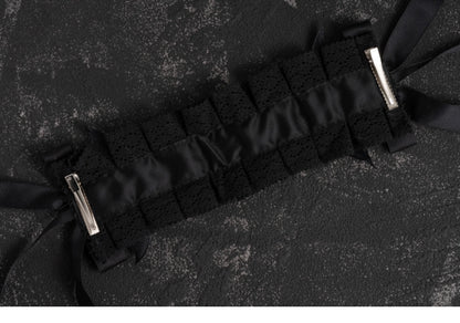 Strange Sugar - Gothic Hair Accessories Set Skulls Sharks Lolita Clips Headbands