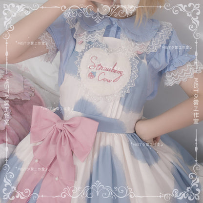 MIST - Sweet Lolita Golilla Short Sleeve Shirt