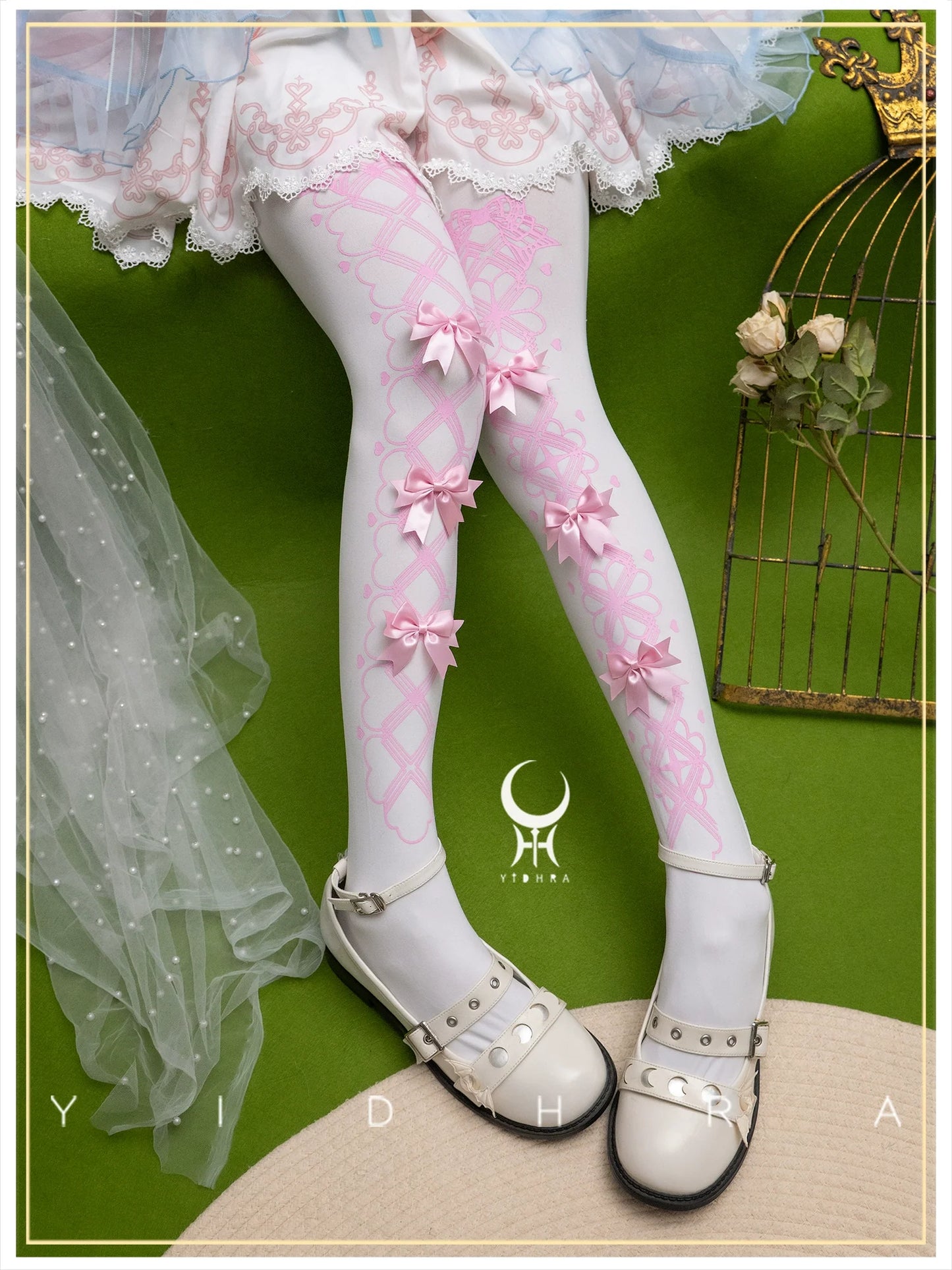 Yidhra - Witch 2.0 - Printed Lolita Pantyhose, Gorgeous Style