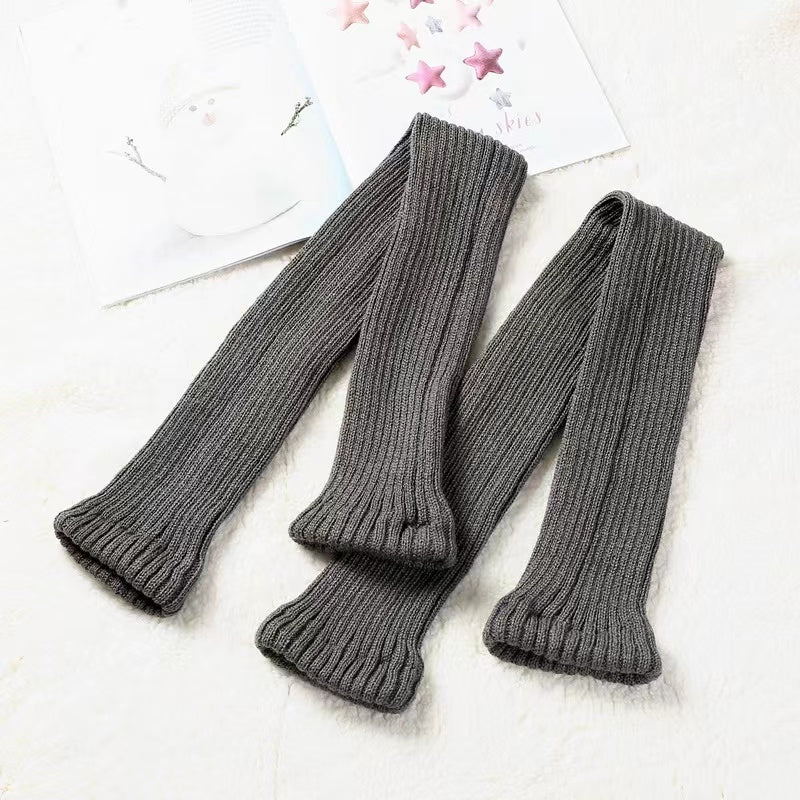 Hua Nai Cat - Winter Lolita Long Socks Knit Thigh-High Foot Covers