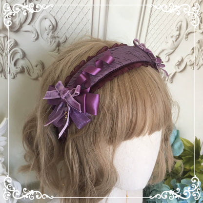 Chestnut Lolita - Louvre Vineyard Accessory Hairband Retro Lolita KC