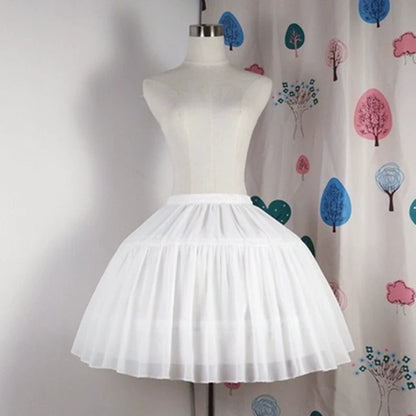 Krncrlo - Lolita Petticoat Adjustable 14M Puffy Hoop Petticoat
