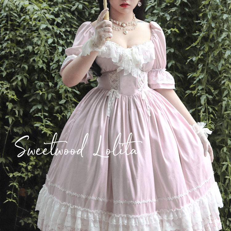 Sweet Wood - CLA Vintage French Lolita OP Dress