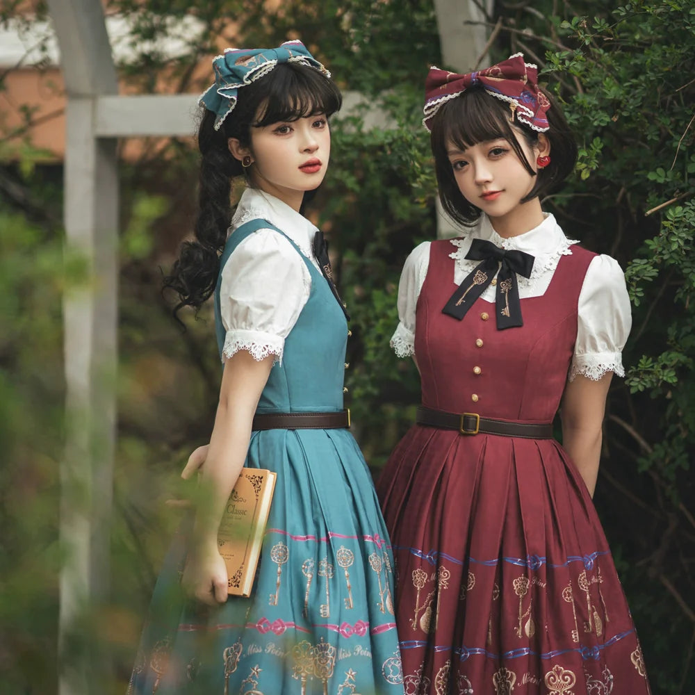 Miss Point - Antique Key - Elegant Lolita JSK Retro Lolita Dress