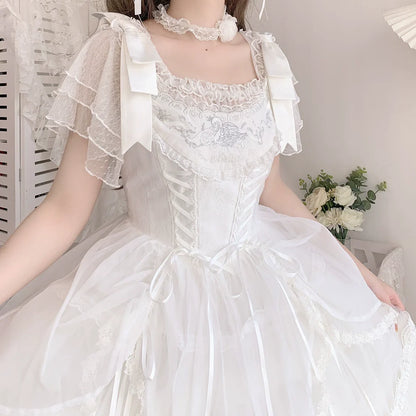 Yuexi - Plus Size Lolita Blouse Versatile Daily Loose Shirt