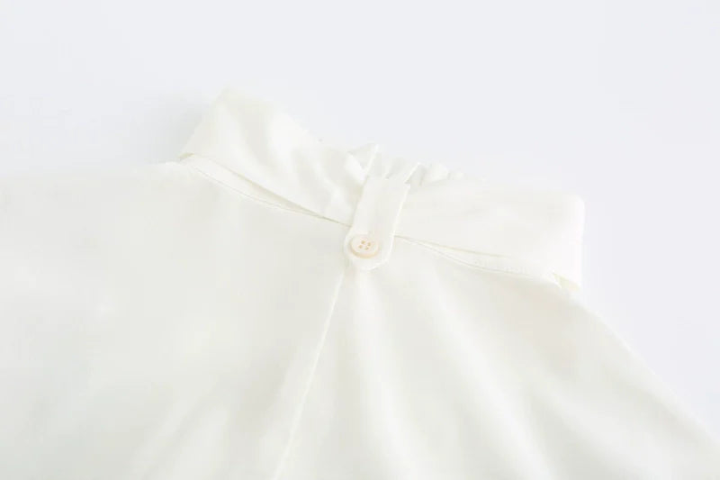 Immortal Thorn - Endless Promises - Vintage Ouji Lolita Shirt with Ruffle and Jabot Collar