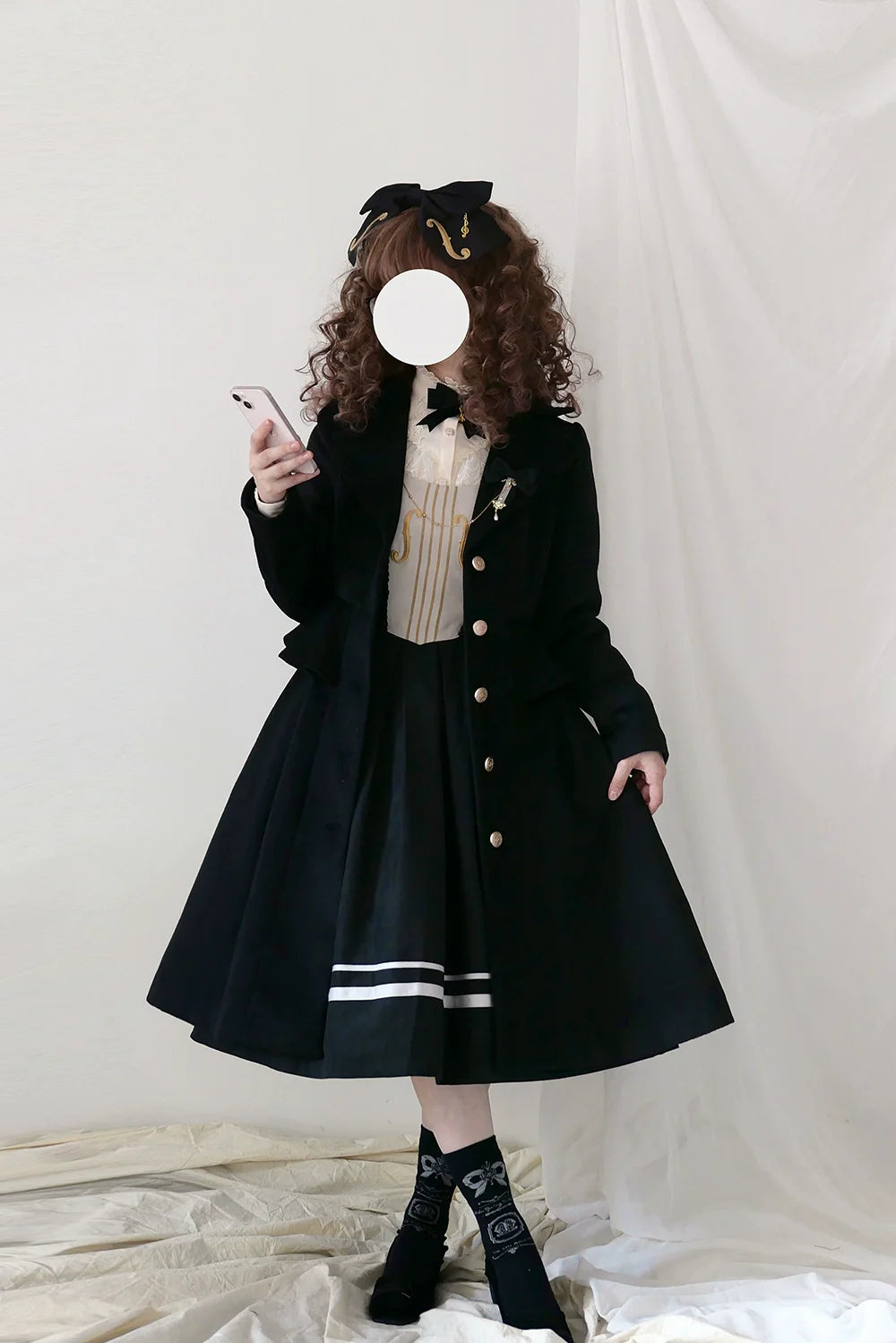 Miss Point - Customized Lolita Jumper Dress - Elegant College Lolita JSK