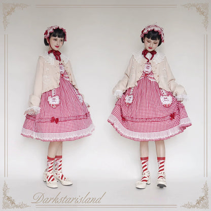 Dark Star Island - Sugar Frost - Sweet Lolita Cardigan Knit Embroidered Sweater