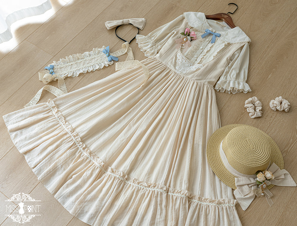 Miss Point - Happy Summer - Elegant Lolita Floral JSK Dress