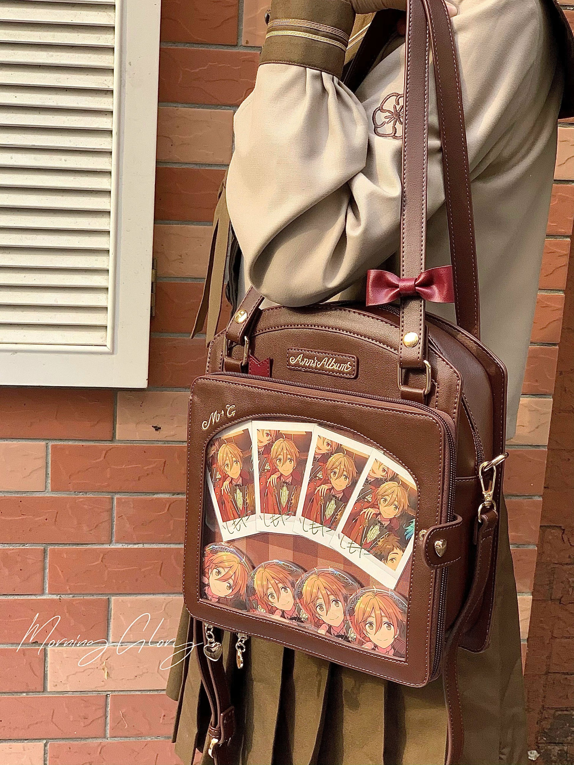 Morning Glory - Kawaii Lolita Checkered Itabag Multicolors