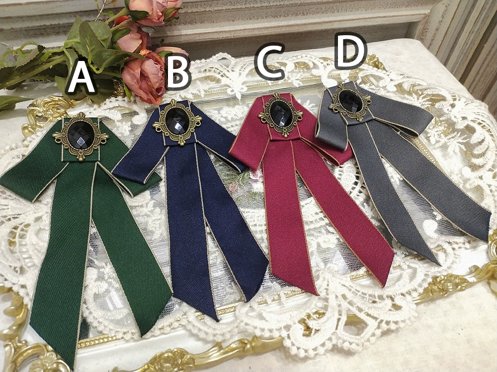 Miss Point - Rose Doll - Elegant Lolita Brooch Lolita Lapel Pin Multicolors