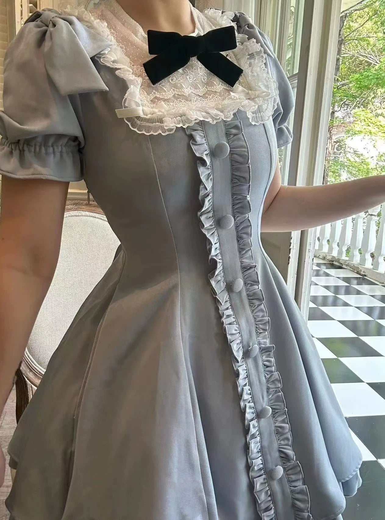 Sweet Wood - Plus Size Lolita OP Dress Summer Dress