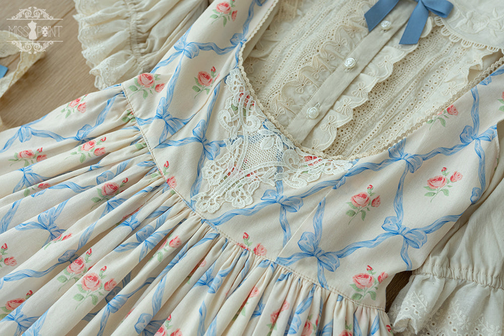 Miss Point - Happy Summer - Elegant Lolita Floral JSK Dress