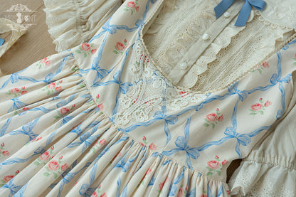 Miss Point - Happy Summer - Elegant Lolita Floral JSK Dress