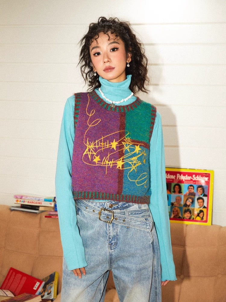 Turtleneck wool knit【s0000010369】