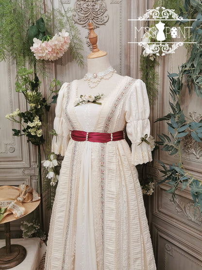 Miss Point - The Sally Gardens - Multicolors Ribbon Lolita Sash