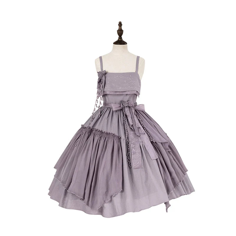 Nuit De Cellophane - A Thousand Moonfalls - Elegant Lolita JSK Dress Thin Cardigan