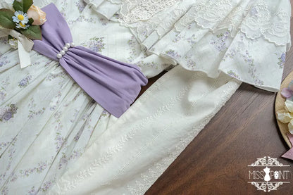 Miss Point - Woody Rose - Lolita Headband Flower Brooch