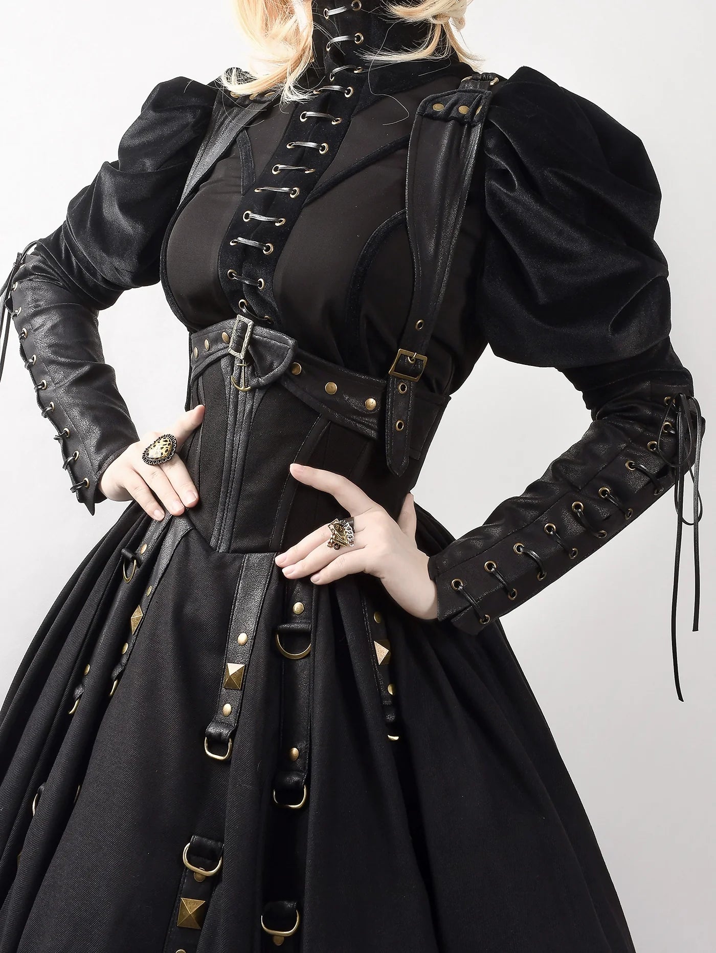 FOXTROT - Ghost Ship - Gothic Lolita Pirate JSK & Mutton Sleeves Blouse