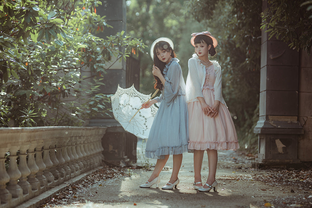 Miss point - Rhine Riverside - French Vintage Chiffon Lolita JSK