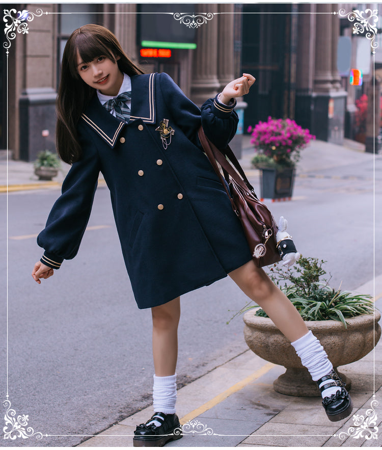 Eieyomi - Lolita Velvet Padded JK Coat