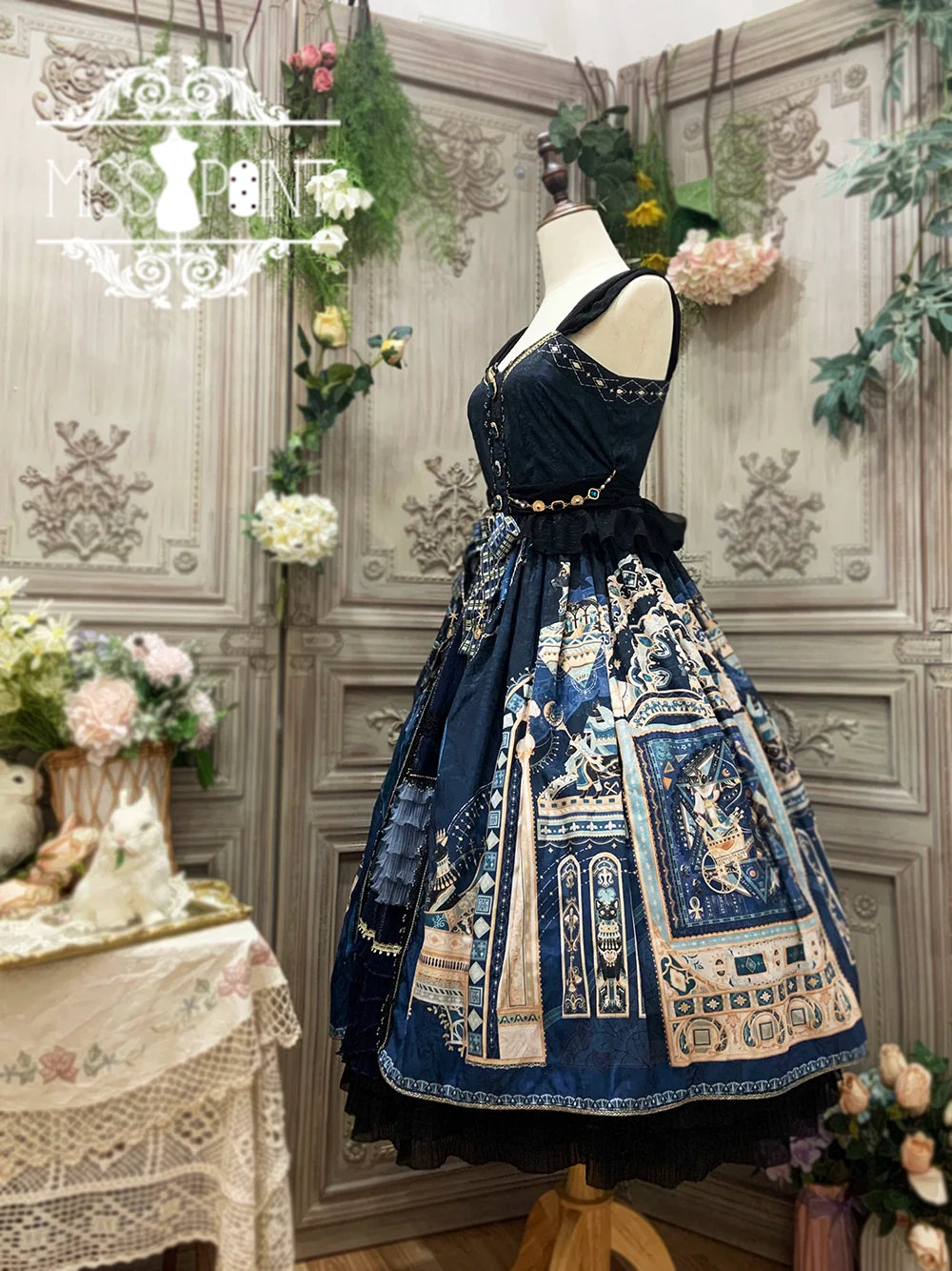 Miss Point - Dusk Best - Egyptian Lolita Dress Set Gorgeous JSK