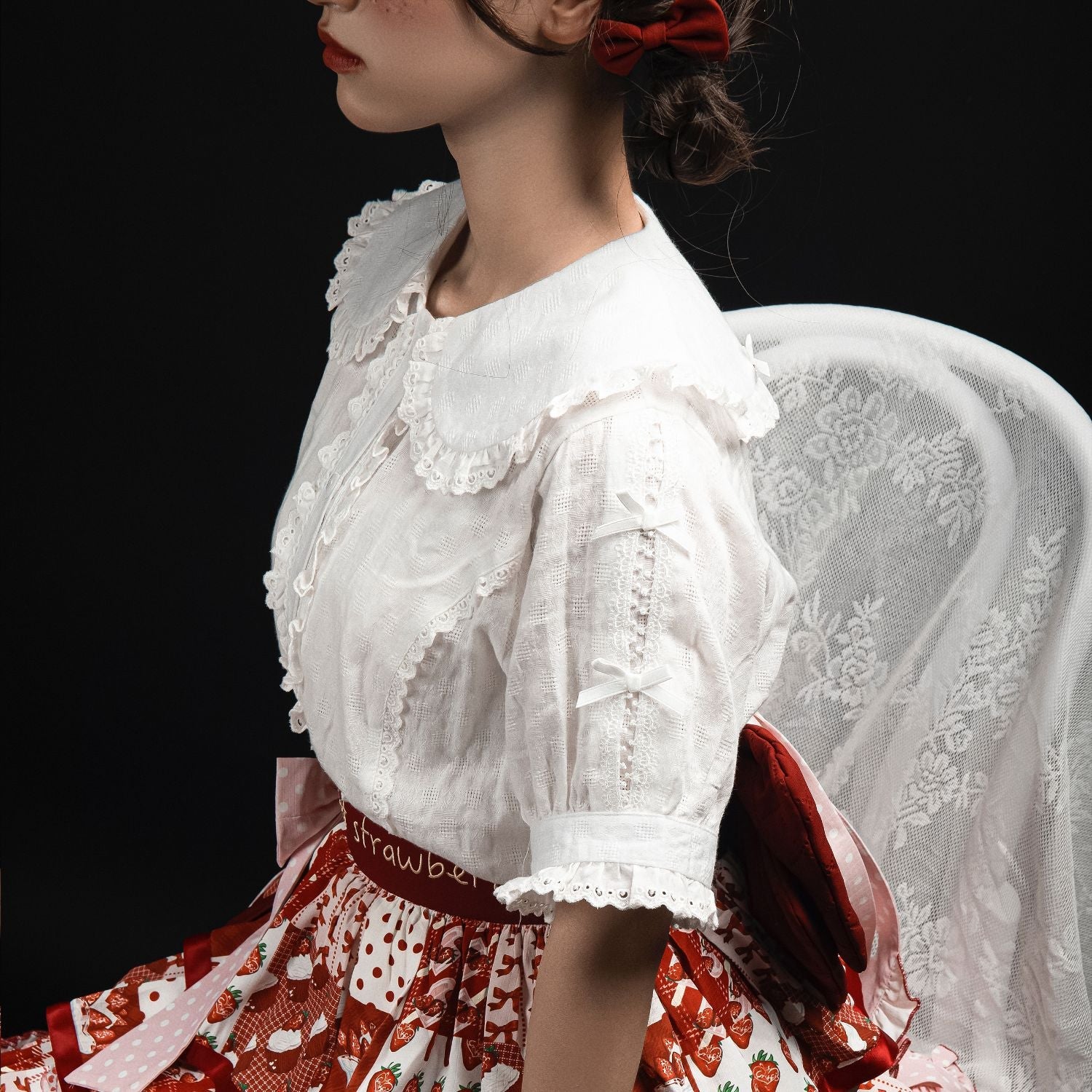 MIST - Kawaii Lolita Lace Shirt