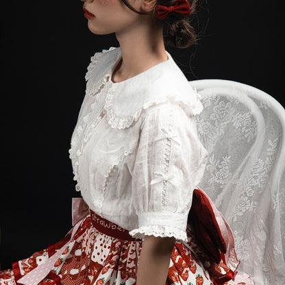 MIST - Kawaii Lolita Lace Shirt