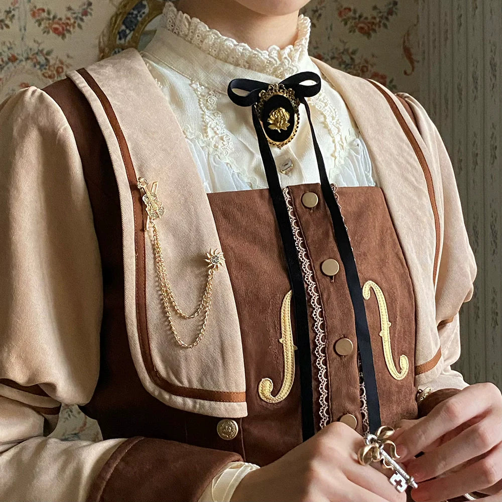 Miss Point - Elegant Lolita Coat - Golden Movement Customized Short Coat