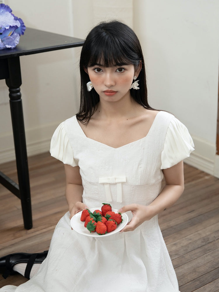 Flower Embroidery Dress【s0000001737】