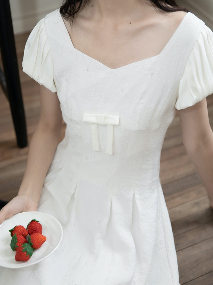 Flower Embroidery Dress【s0000001737】