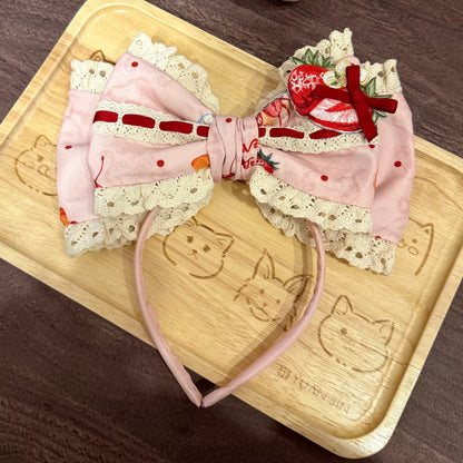 DreamWhale - Showa Dessert Showcase - Kawaii Lolita Dress Suit Pudding-Inspired JSK/Salopette