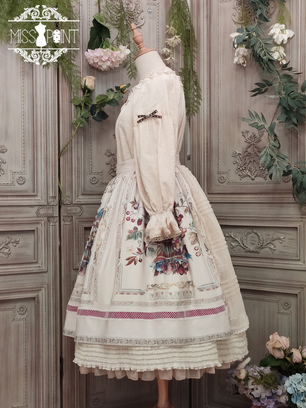 Miss Point - Rich Hymn - Lolita Bavarian Cotton Embroidered Blouse