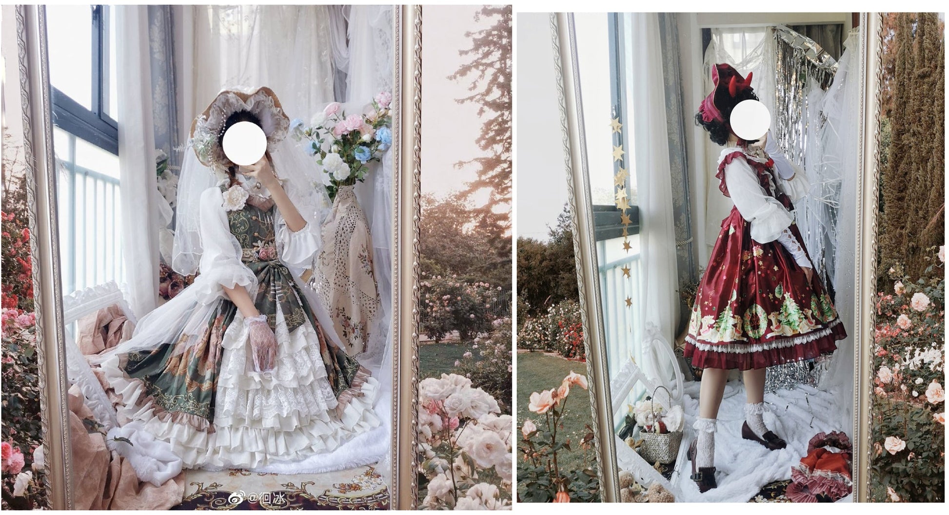 Kencrlo - Dim Moonlight - Classic Lolita Chiffon Yarn Inner Blouse