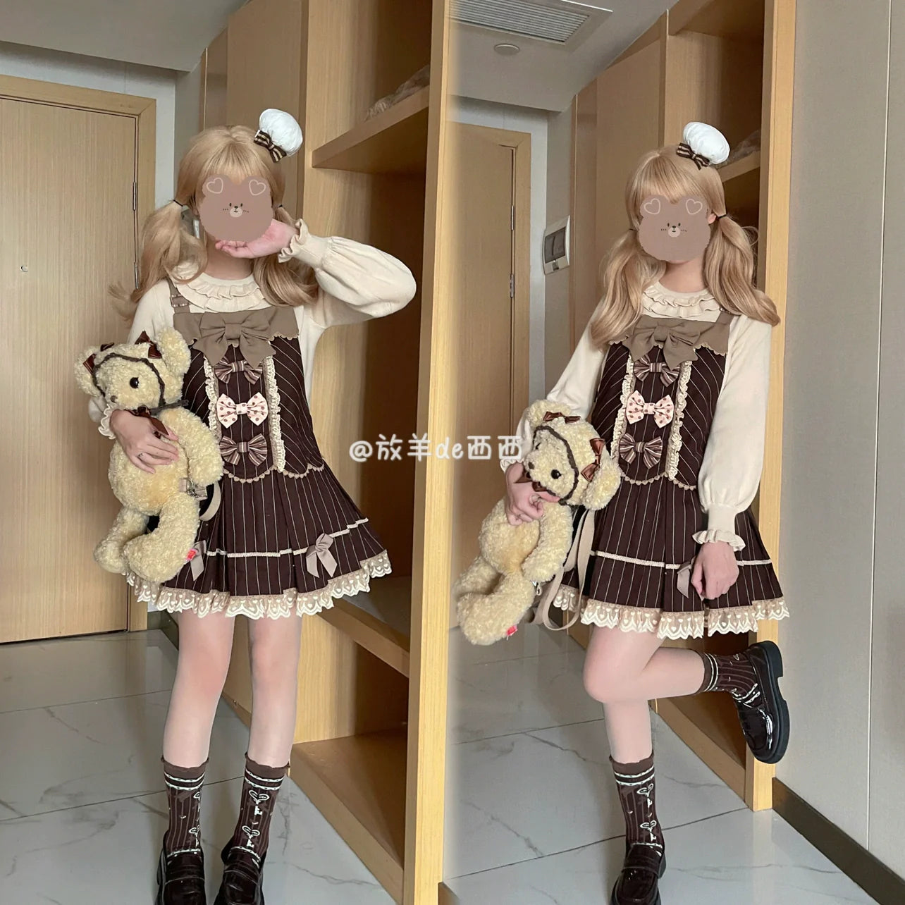 Sissy the shepherd - Sweet Lolita Sweater Autumn and Winter Lolita Innerwear