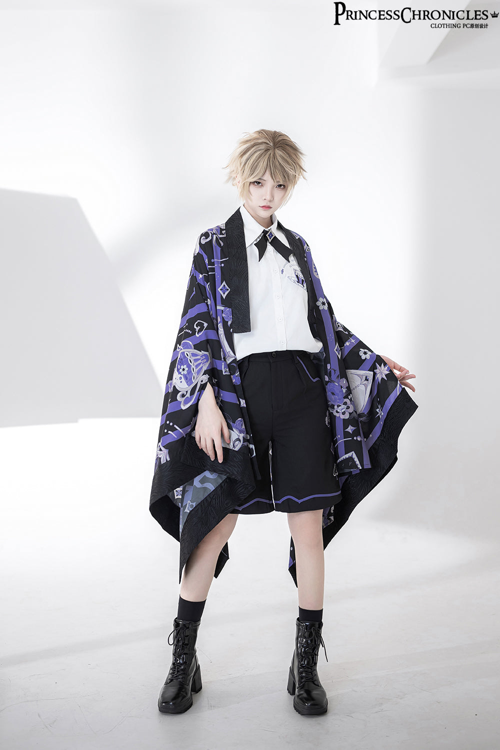 Princess Chronicles - Summer Loose Embroidered Short Sleeve White Shirt