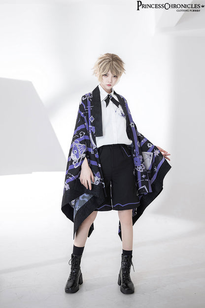 Princess Chronicles - Summer Loose Embroidered Short Sleeve White Shirt