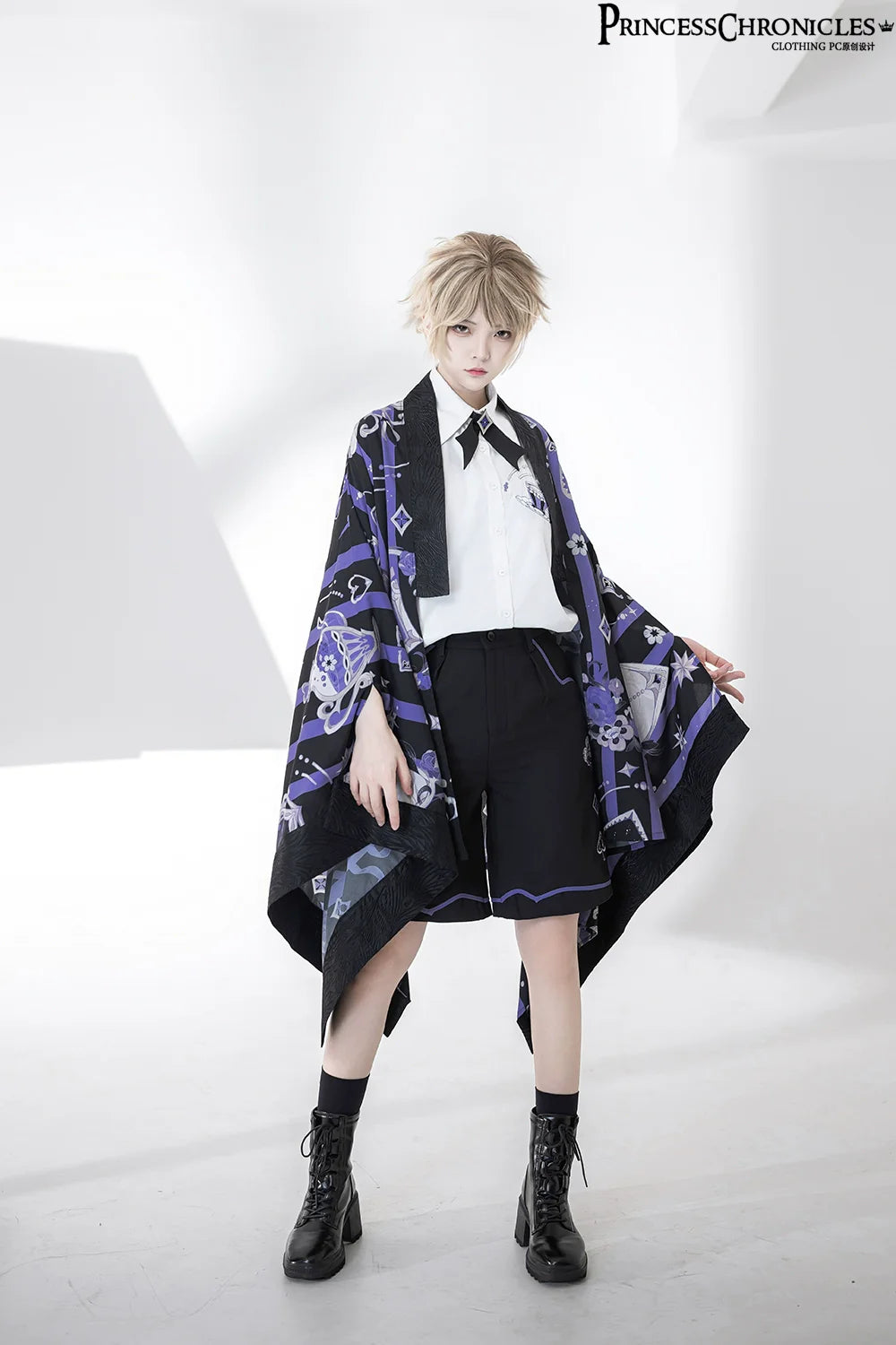 Princess Chronicles - Summer Sunscreen Loose Vintage Printed Haori Outerwear