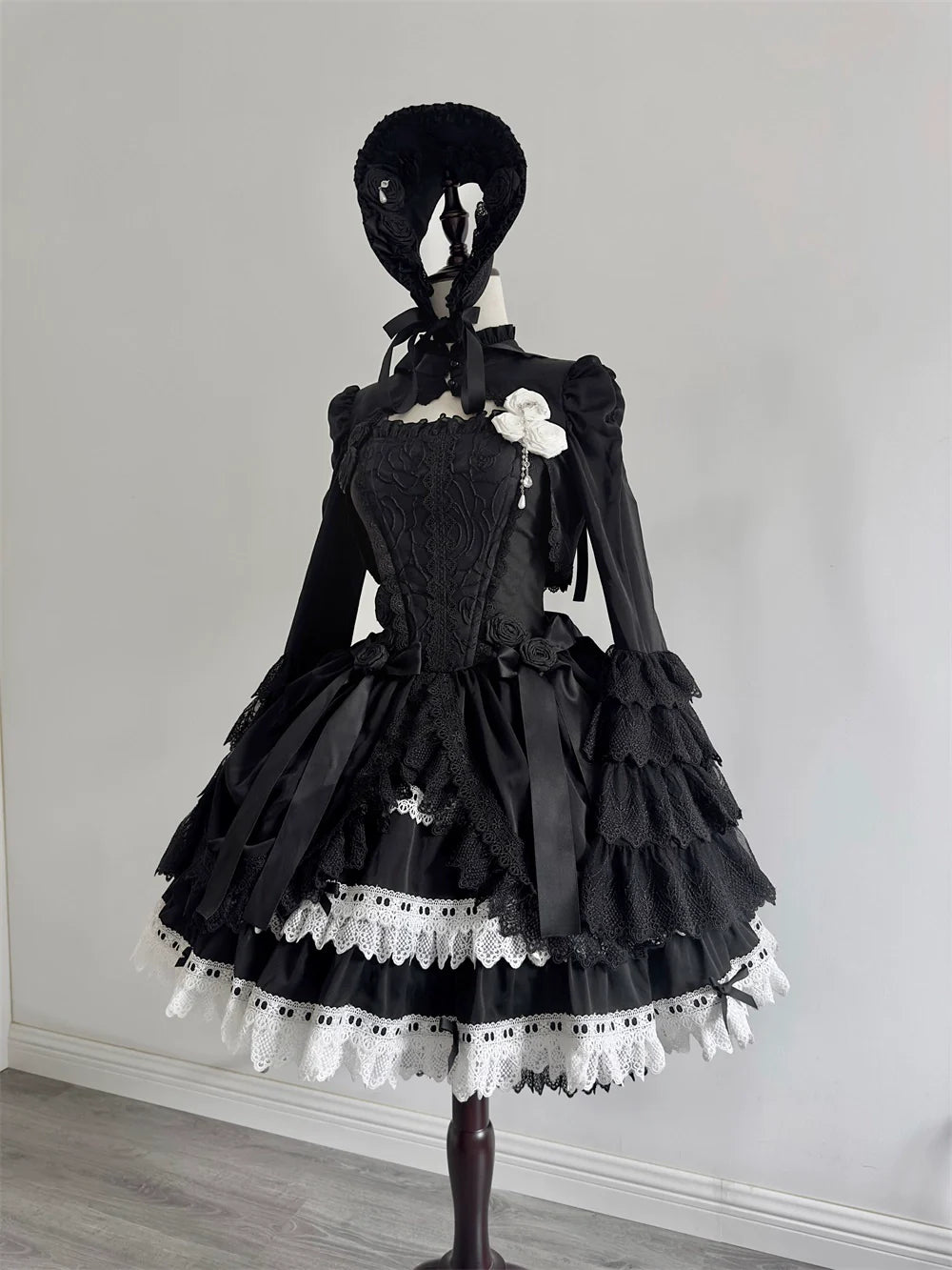 LeMiroir - Saint - Gothic Lolita Bolero Skirt Mermaid Dress Corset