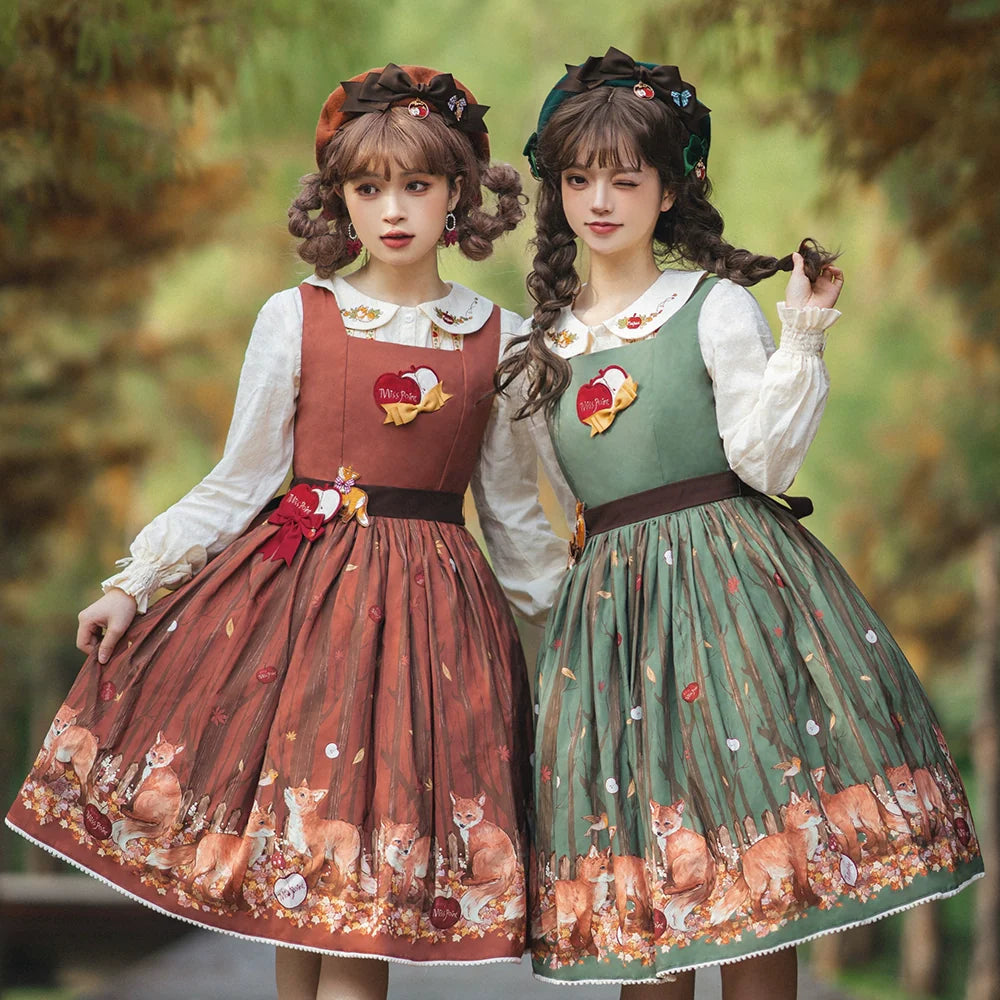 Miss Point - Chuby Box in the Forest - Elegant Lolita Necklace Brooch KC Beret Accessories