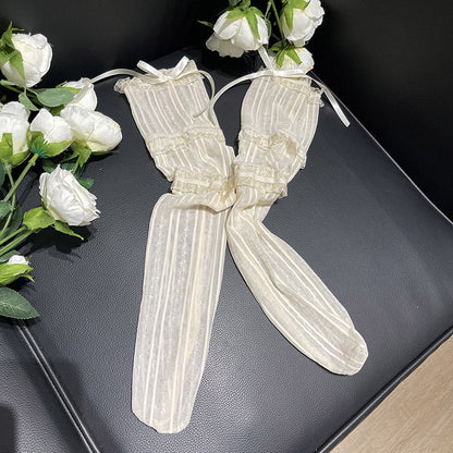 WAGUIR - Sweet Lolita Lace Thin Calf Socks