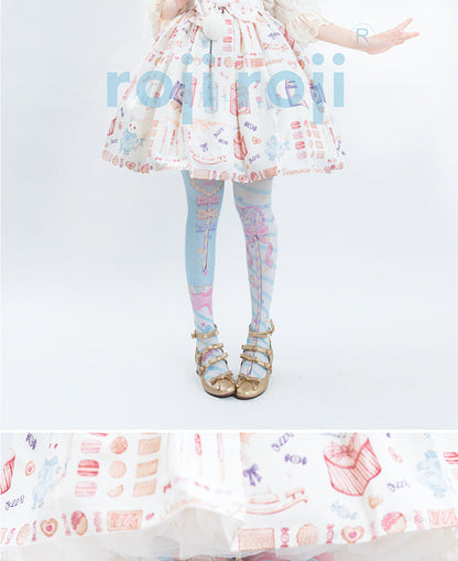 Roji roji - Holy Mace Fairy Kei Lolita Stockings
