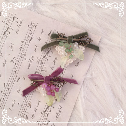 Chestnut Lolita - Louvre Vineyard Accessory Hairband Retro Lolita KC