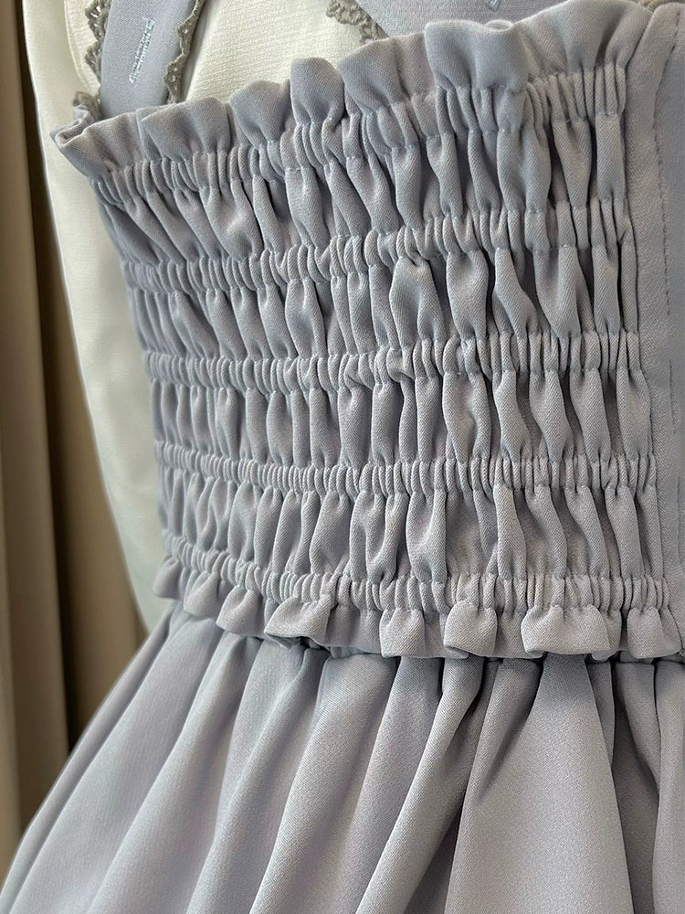 Sweet Wood - Daily Lolita Skirt Set Long sleeve Coat Dress Set