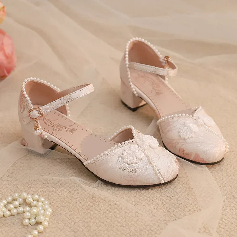 Yana - Heart Jade Yana - Qi Lolita Shoes Chunky Heels