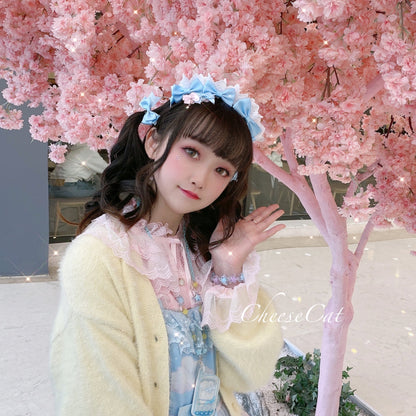 Cheese Cat - Buling Crystal Summer LolitaSweet Bracelet