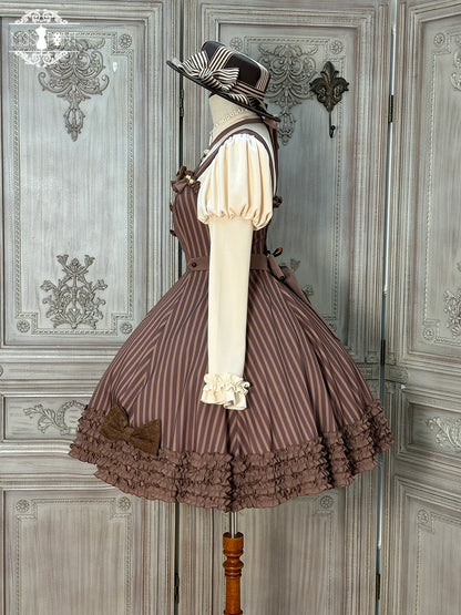Miss Point - Classic Lolita JSK Customized Stripe Lolita Dress