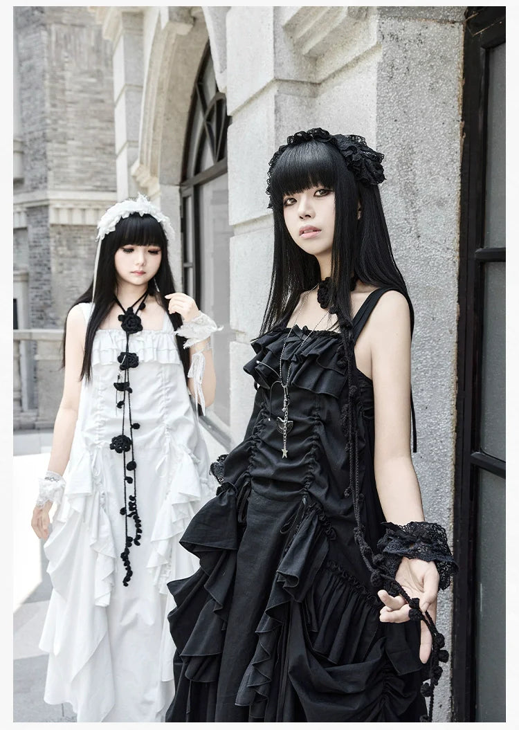 With PUJI - Dream - Daily Twins Lolita JSK, Loose Fit, Hidden Pockets