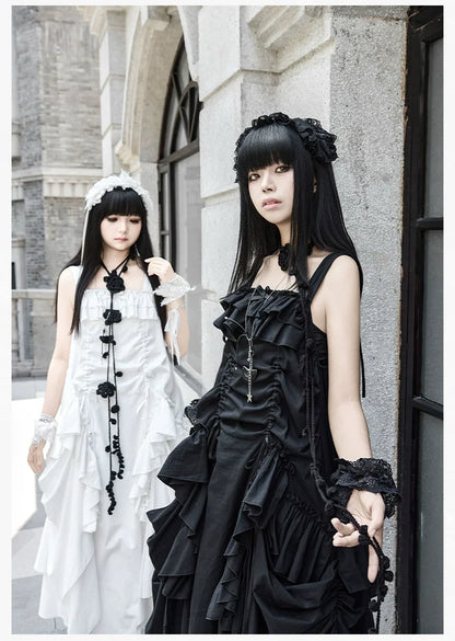 With PUJI - Dream - Daily Twins Lolita JSK, Loose Fit, Hidden Pockets