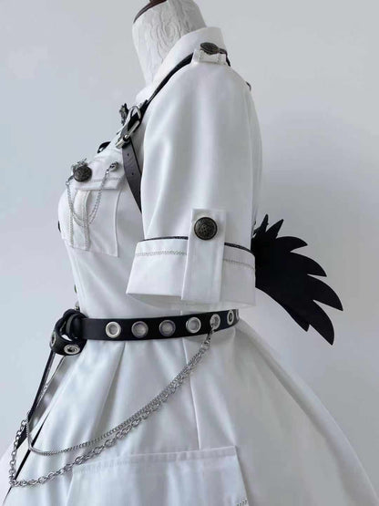 Your Highness - Evil Python 2.0 - Military Lolita Gothic OP Dress